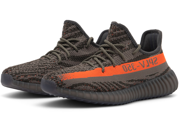 Yeezy Boost 350 V2 Triple Gray Orange